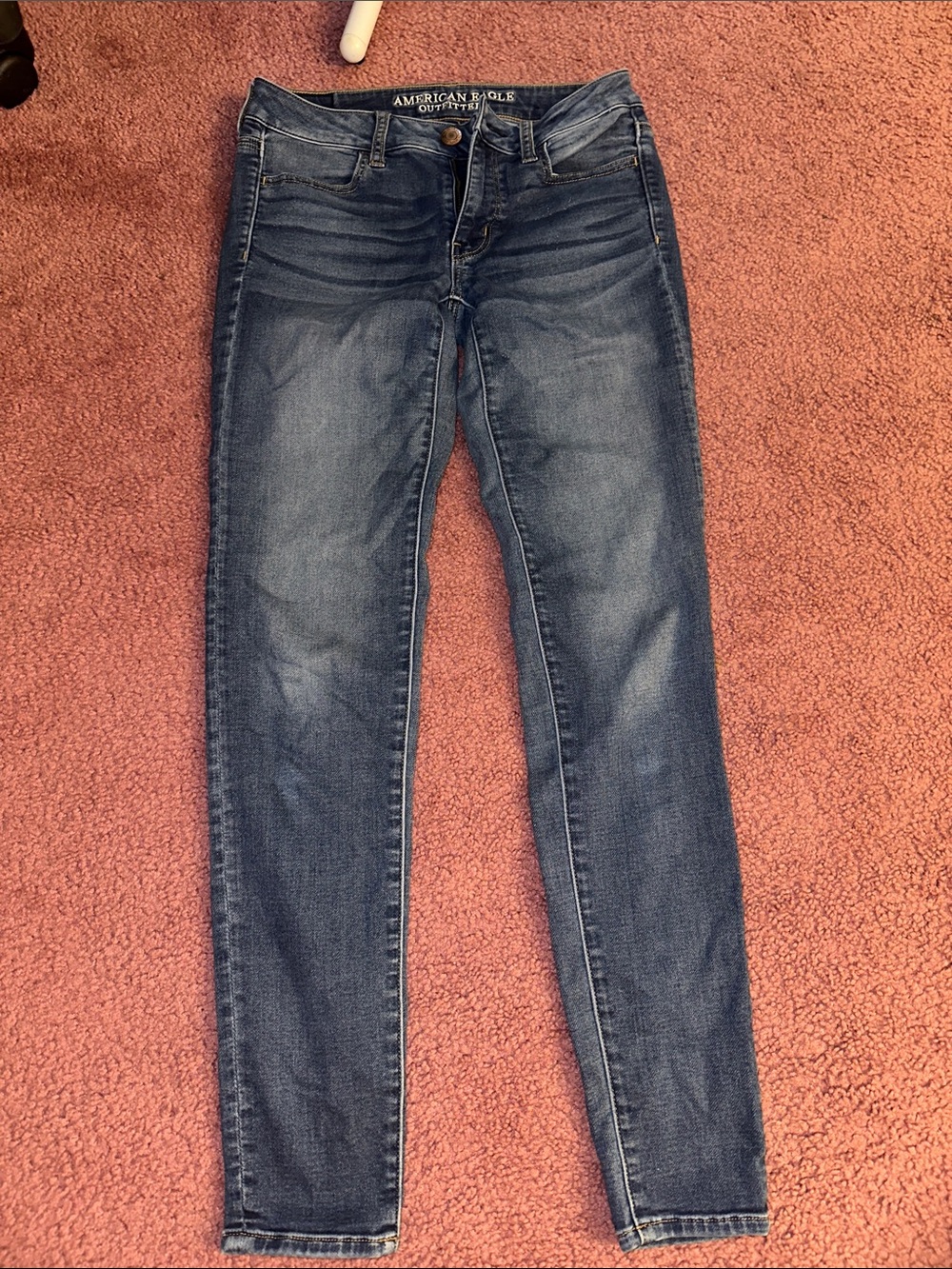 American Eagle Outfitters Women’s Skinny Jeans — Dark Blue